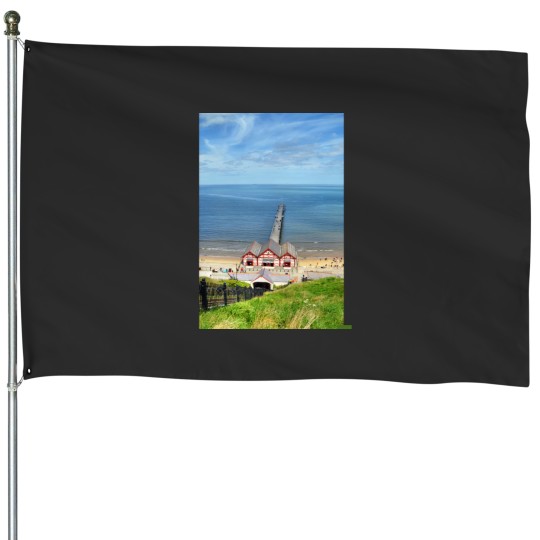 Discover Saltburn Pier House Flags