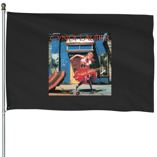 Discover Cyndi Lauper Shes So Unusual House Flags
