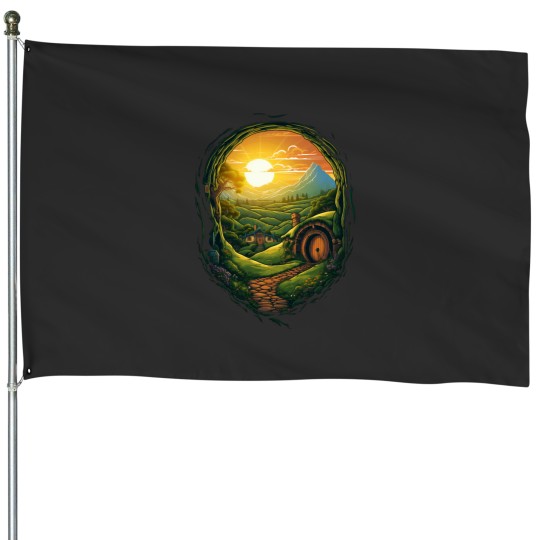 Discover sJs.sRs.sRs. sTolkiens sBags sEnds sShires sBilbos sFrodos sLOTROs House Flags
