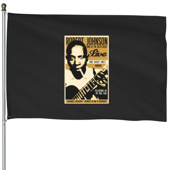 Discover Robert Johnson Concert House Flags