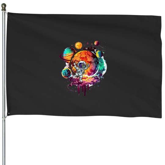 Discover Across the spider verse 2023,2024 House Flags