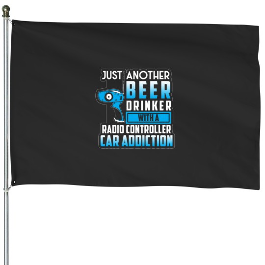 Discover Beer Drinking With Radio Controller Car House Flags