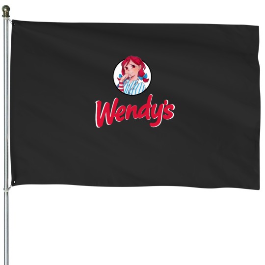 Discover Wendys Anime Versiob House Flags