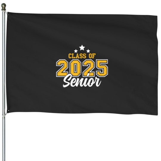 Discover Senior 2025 Graduation House Flag