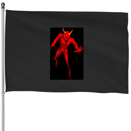 Discover Red Devil House Flags