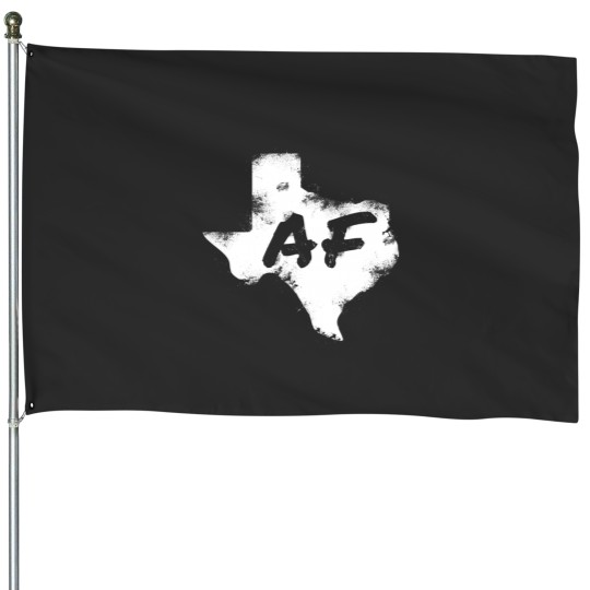 Discover Texas AF House Flags