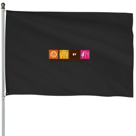 Discover Score By Dunkin House Flags