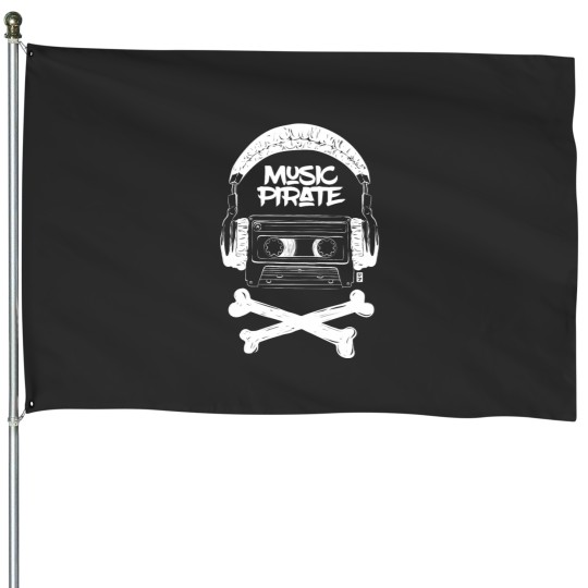 Discover Music pirate House Flags
