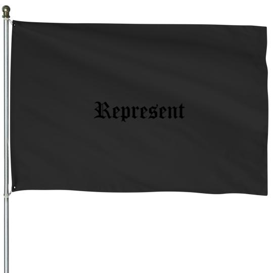 Discover Nate Diaz Represent House Flags