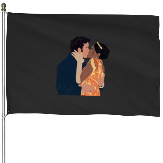 Discover Anthony and Kate Sticker House Flags