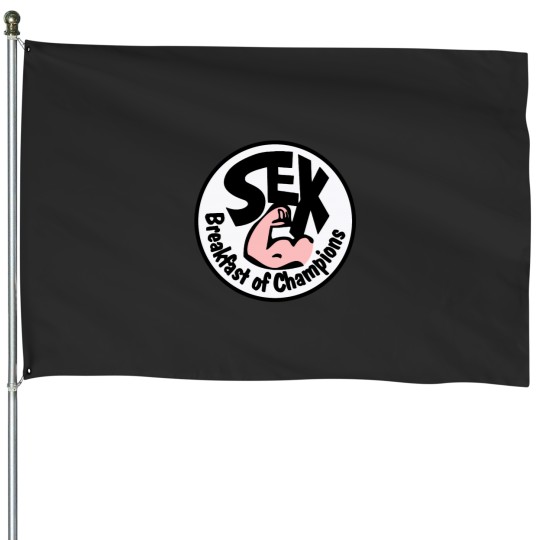 Discover Petit dejeuner colore des champions essentiel House Flags
