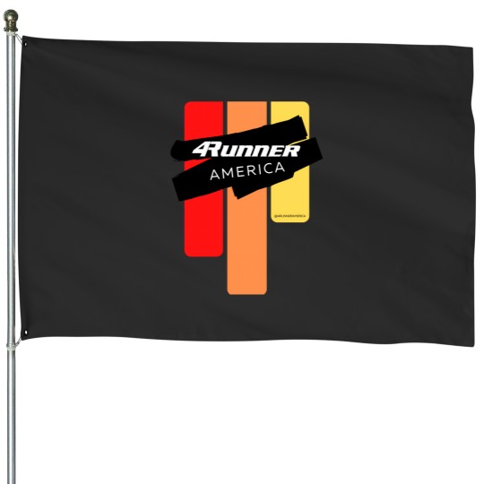 Discover 4Runner America Marker House Flags