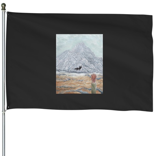 Discover The Winter Wolf - fantasticmr Fox by Wes Anderson House Flags