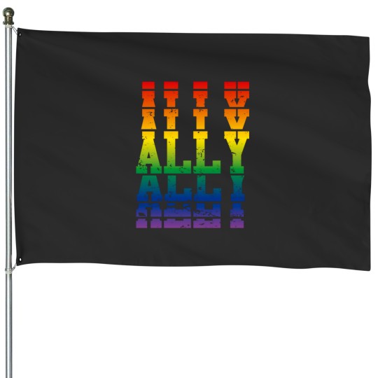 Discover Ally LGTBIQA Support your friends and family House Flags