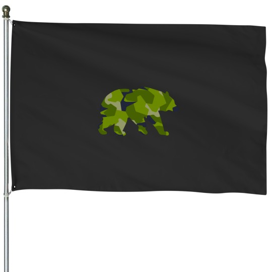 Discover Swedish M90 Bear House Flags