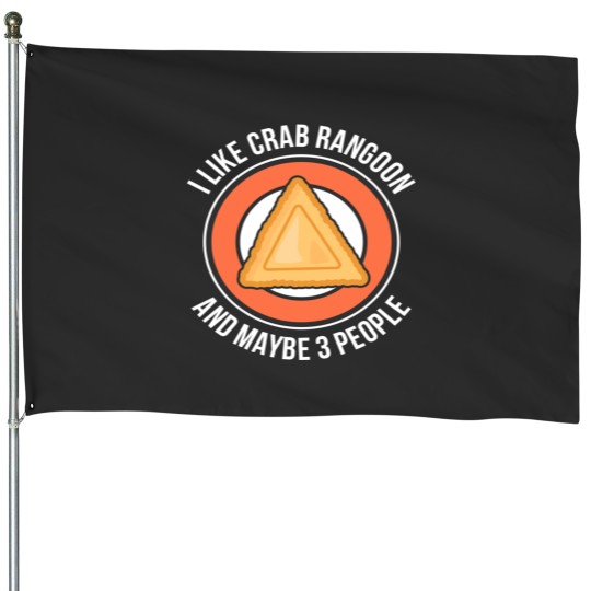 Discover Crab Rangoon Chinese Food Kawaii Puffs cheese thai House Flags