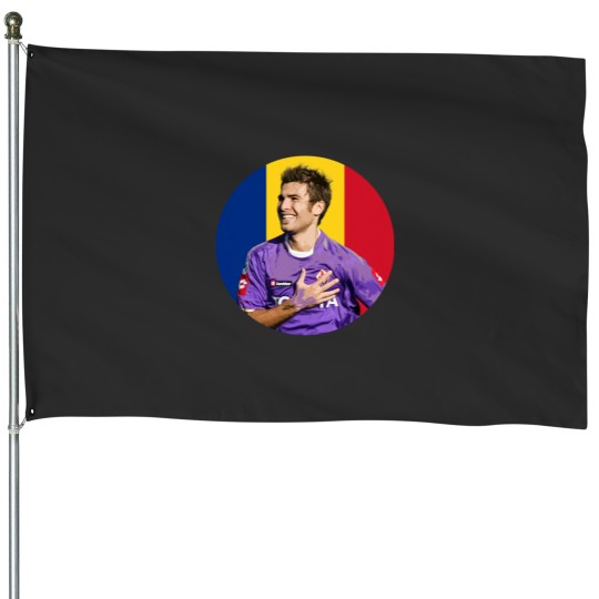 Discover Adrian Mutu - Romanian Football Legend House Flags
