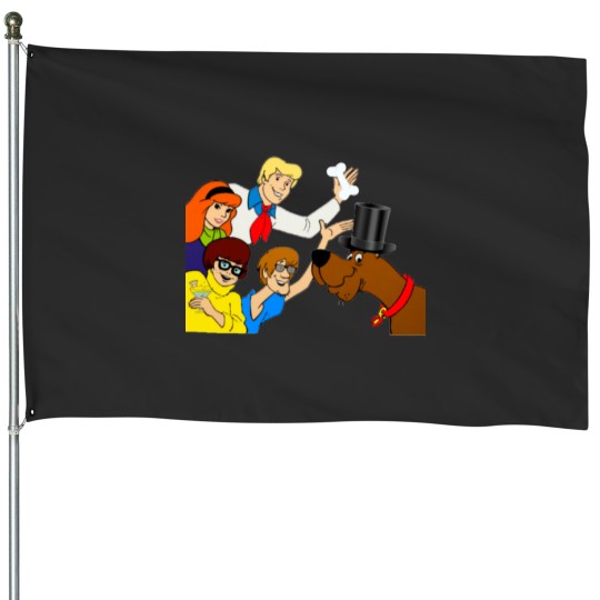 Discover A group of detectives House Flags