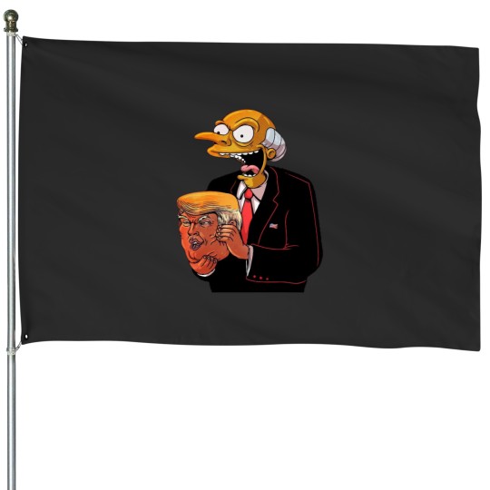Discover Painting Inspired by Donald Trump, Anti Trump House Flags