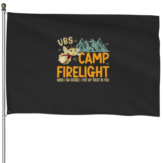 Discover Camp Firelight VBS 2024 Vacation Bible School Christian House Flags