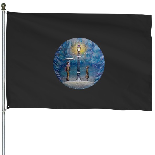 Discover Narnia Magic Lantern House Flags