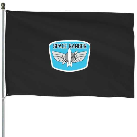 Discover Space Ranger Friend House Flags