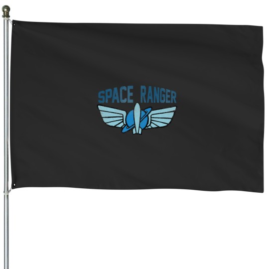 Discover Space Ranger Star Command   Logo House Flags