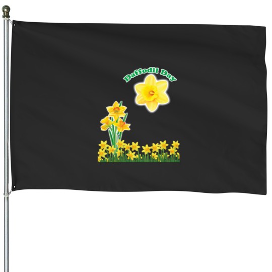 Discover Daffodil Day Daffodil Cancer Awareness Day House Flags