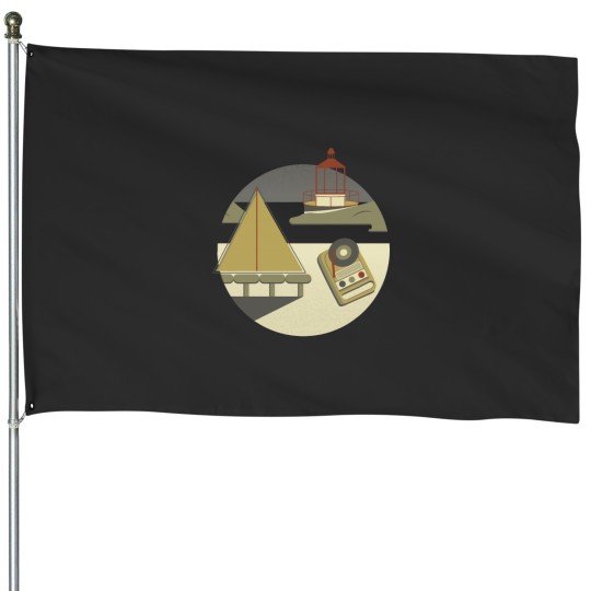 Discover Moonrise Kingdom vector graphic House Flags
