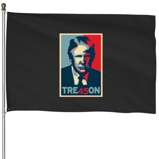Discover anti trump - f trump House Flags