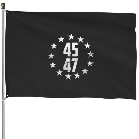 Discover Trump 2024 - American Flag Betsy Ross House Flag