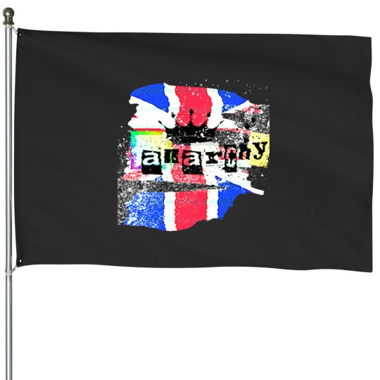 Discover Anarchy punk rock House Flags