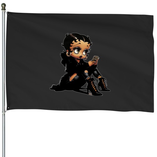 Discover Betty Boop House Flags betty boop House Flags