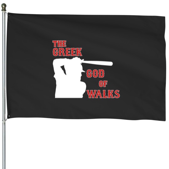 Discover Kevin Youkilis - The Greek God of Walks House Flags