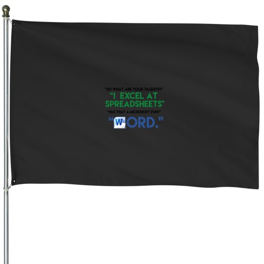Discover Word House Flags