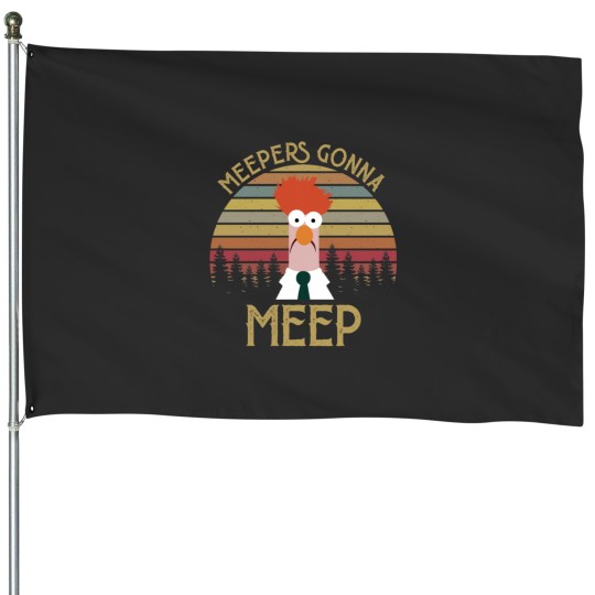 Discover The Muppet Show Beaker Meepers Gonna Meep Essential T-Shirt House Flags