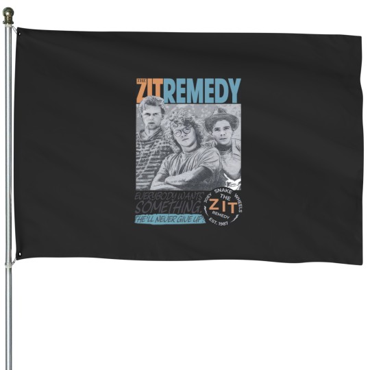Discover Everybody Wants Soing - Zit Remedy House Flags