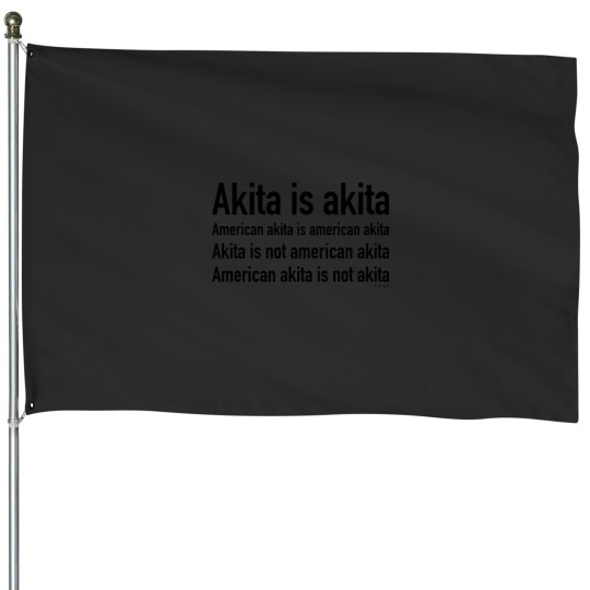Discover Akita is akita Active House Flags