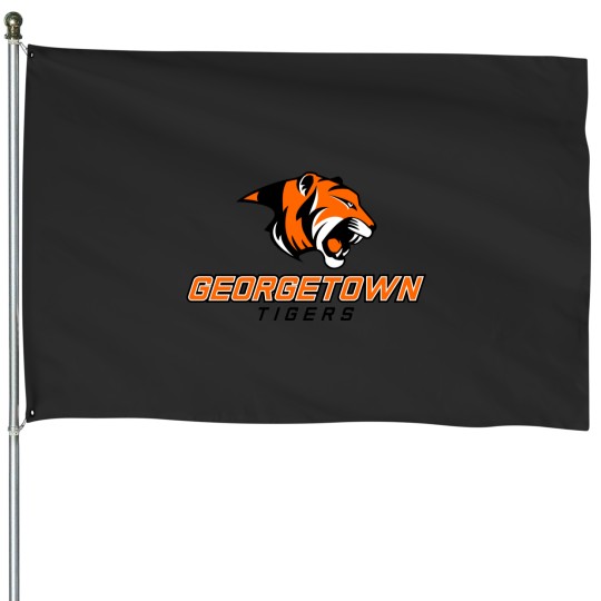 Discover Georgetown College tigers House Flags