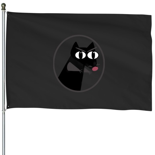 Discover Herbert! The Nasty Man Sticker House Flags