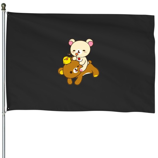 Discover Rilakkuma Essential House Flags