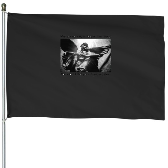 Discover Wuthering Heights - angels embrace Active House Flags