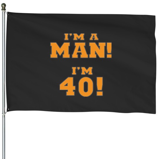 Discover Mike Gundy I'm Man I'm 40 forty House Flags