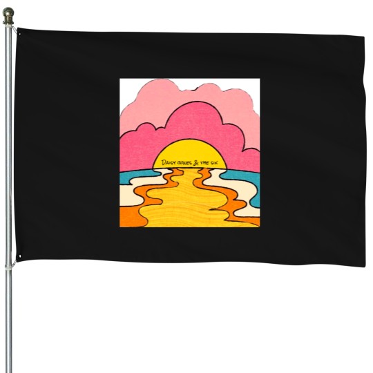 Discover Daisy Jones auroraa House Flags
