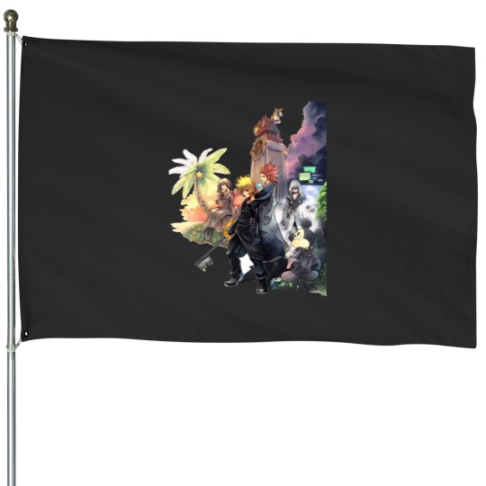 Discover The Clock Tower House Flags