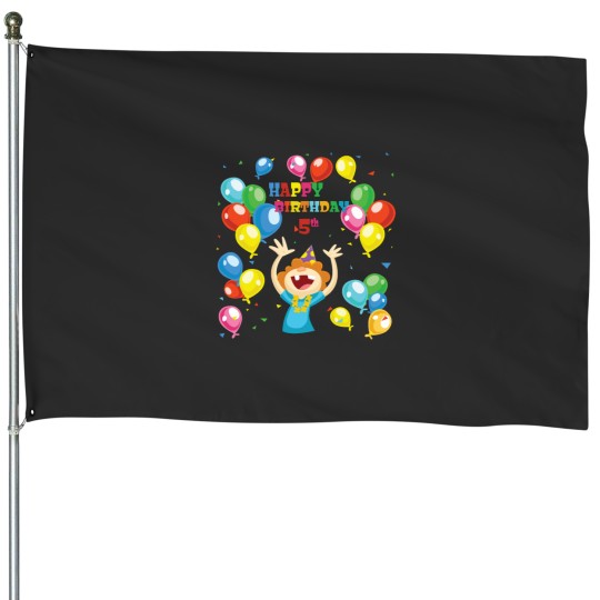 Discover birthday 5th gift idea House Flags