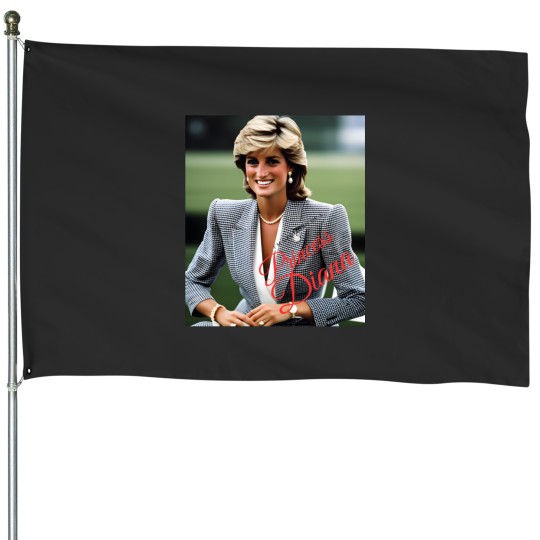 Discover PRINCESS DIANA Postcard STARBOY (WIZKID) House Flags