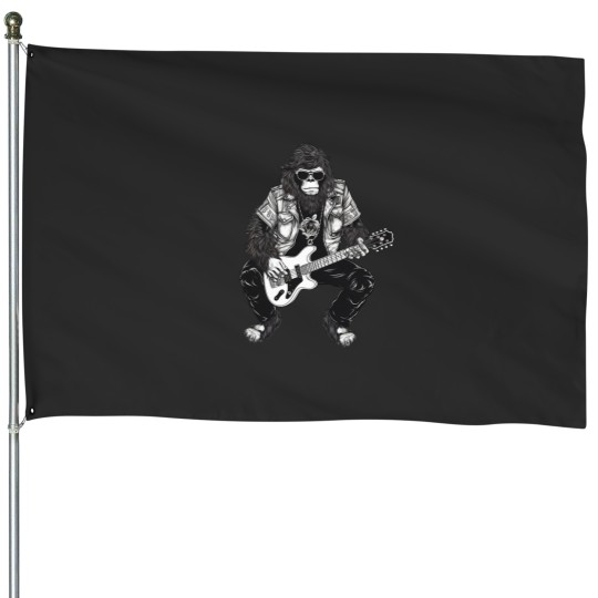 Discover Rocker Ape Premium House Flags