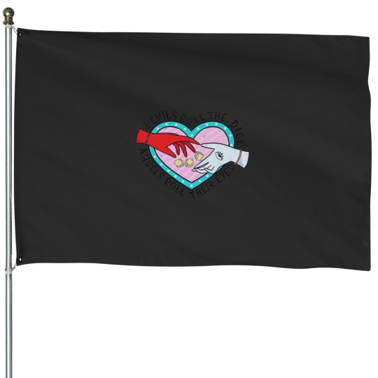 Discover Devils Roll House Flags