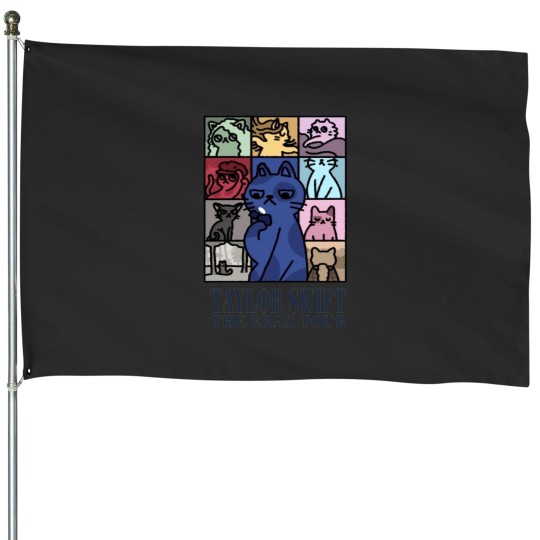 Discover The Cat Tour House Flags